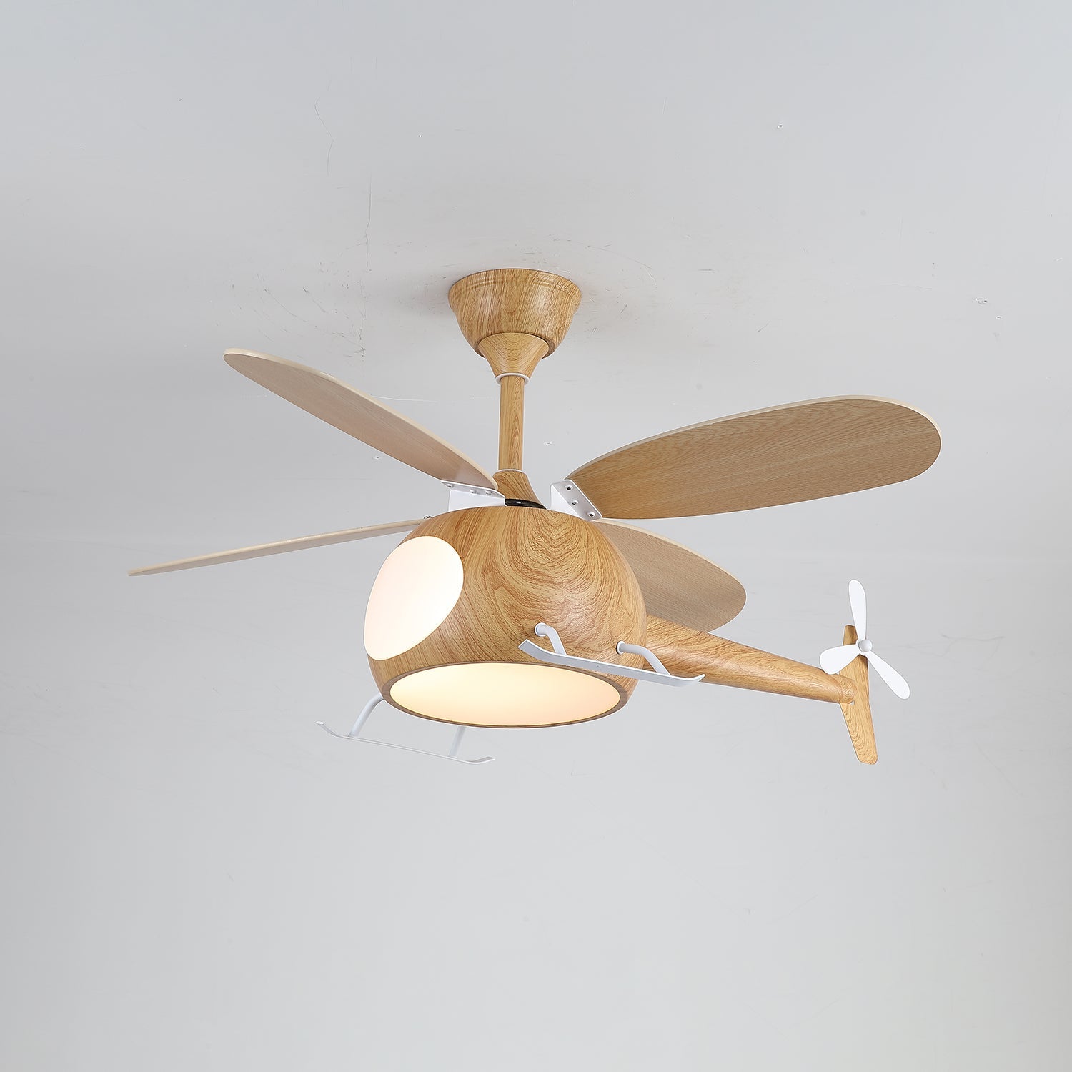 Modern Helicopter Blade Ceiling Fan Light