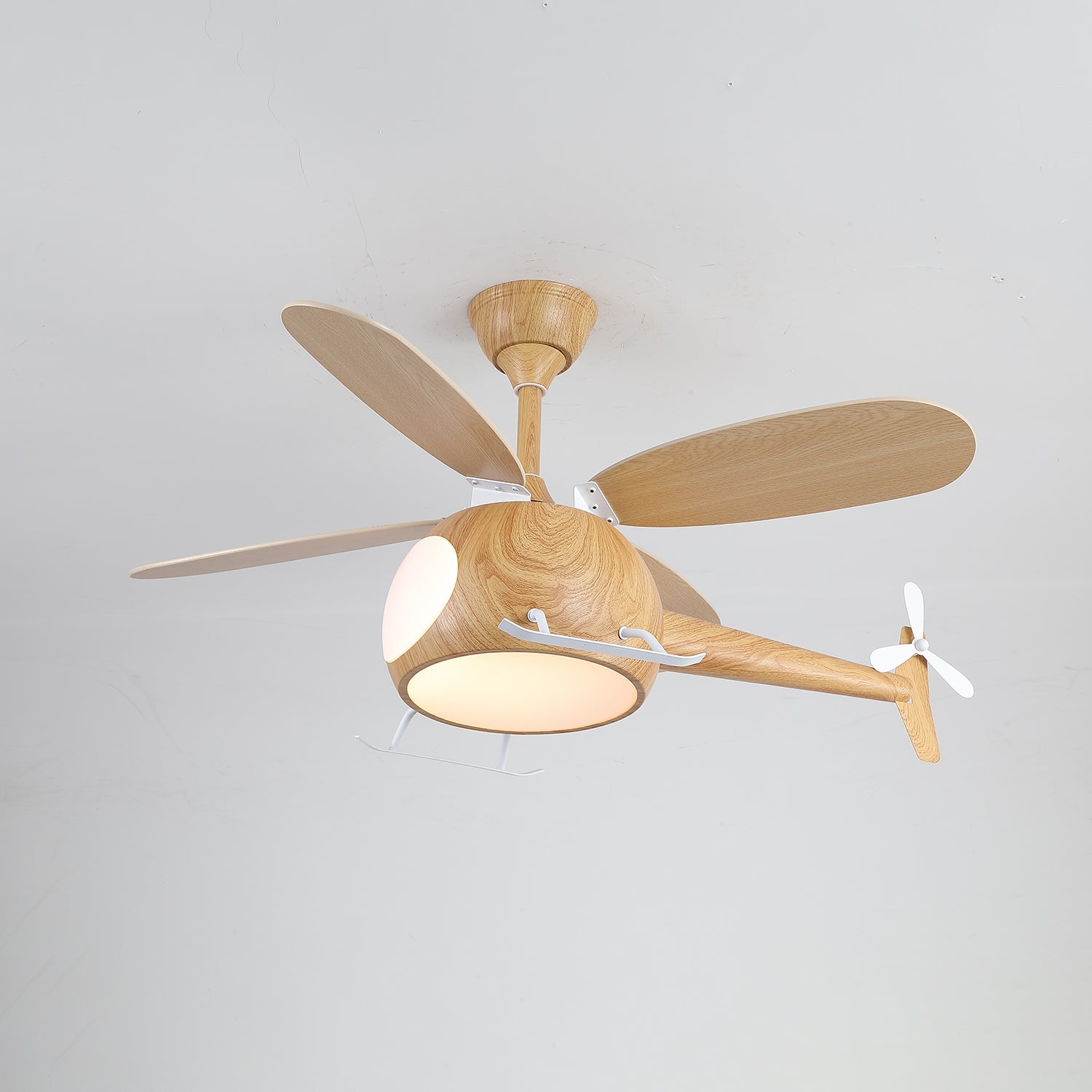Modern Helicopter Blade Ceiling Fan Light