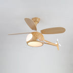 Modern Helicopter Blade Ceiling Fan Light
