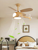 Modern Helicopter Blade Ceiling Fan Light