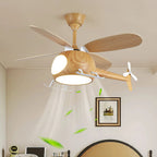 Modern Helicopter Blade Ceiling Fan Light
