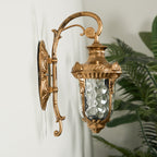 Heritage Corrugated Glass Wall Light