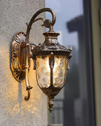 Heritage Corrugated Glass Wall Light