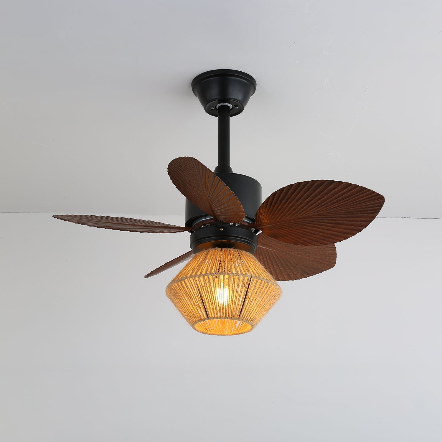 Isla Tropical Leaf Blade Ceiling Light