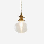 Jasmine Clear Glass Pendant Light