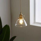 Jasmine Clear Glass Pendant Light