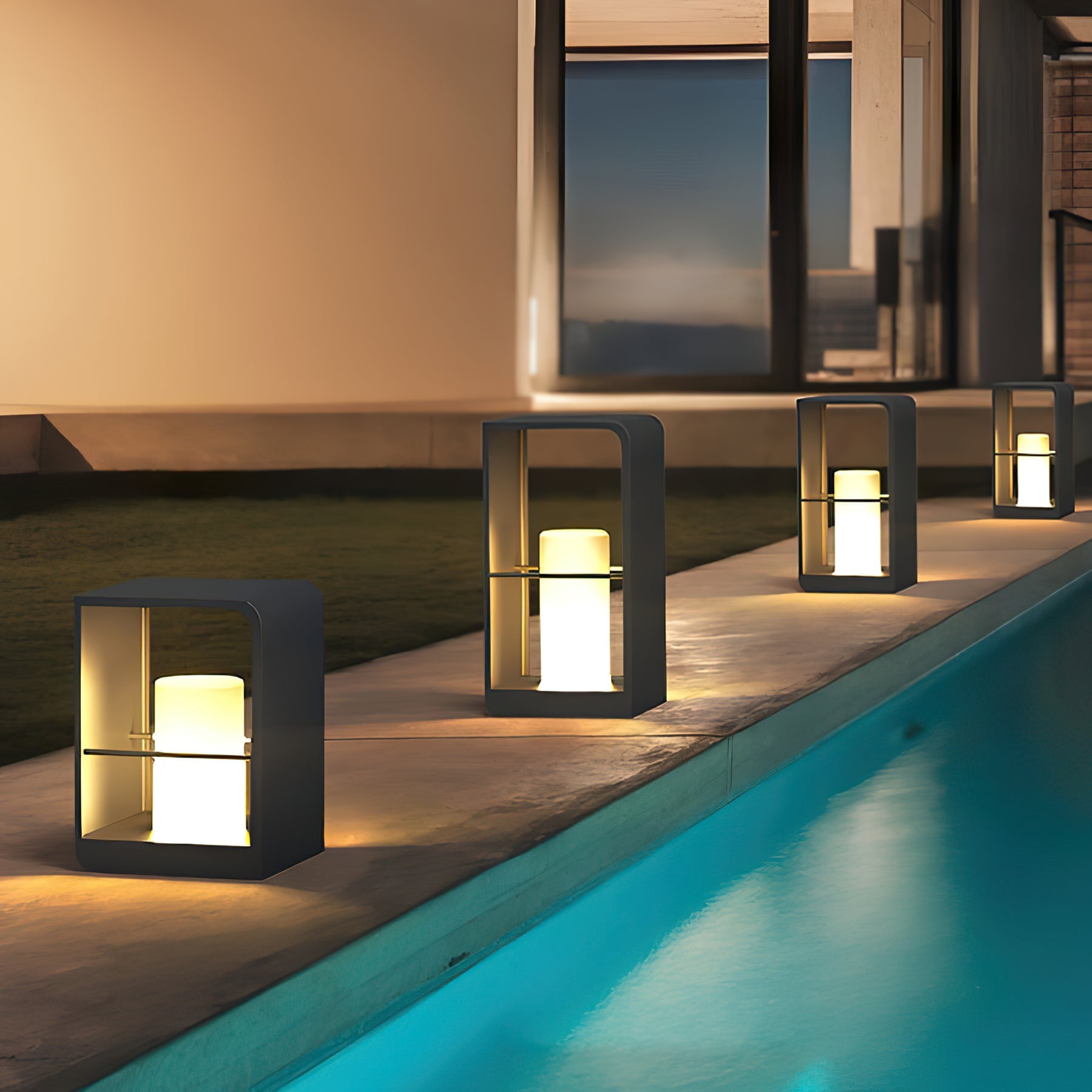 Zephyra Solar Nova Bollard Light