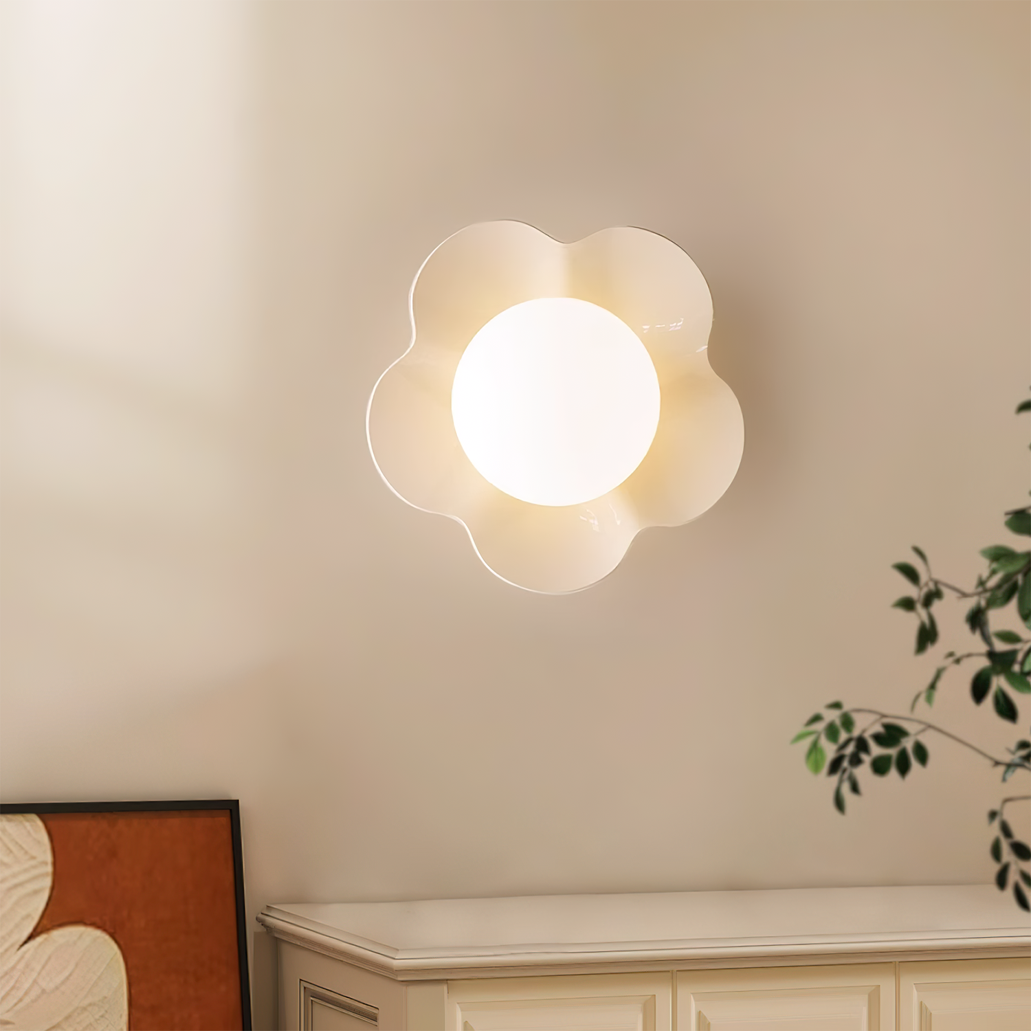 La Fleur Floral Wall Sconce