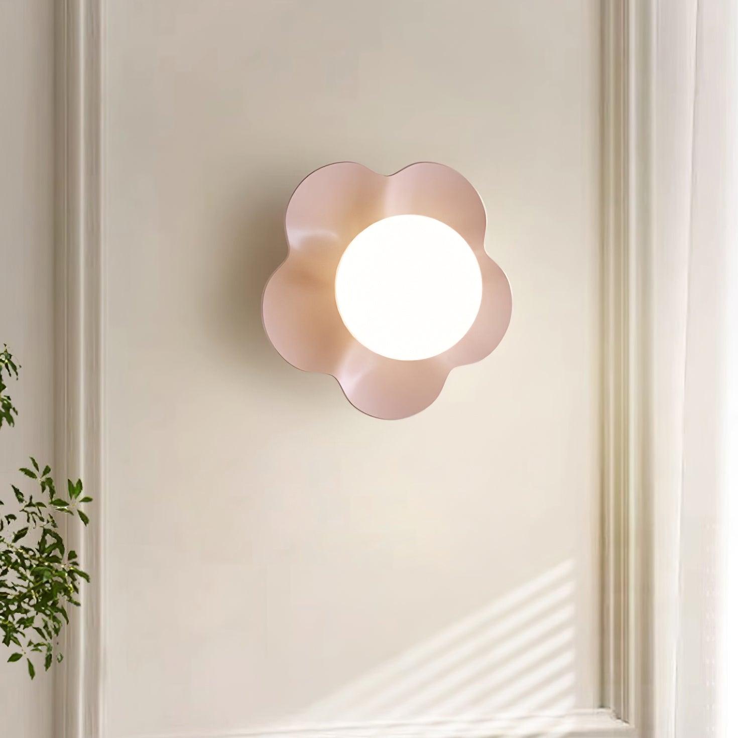 La Fleur Floral Wall Sconce