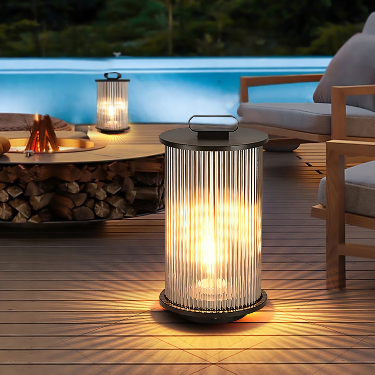 Nordic Column Outdoor Lantern