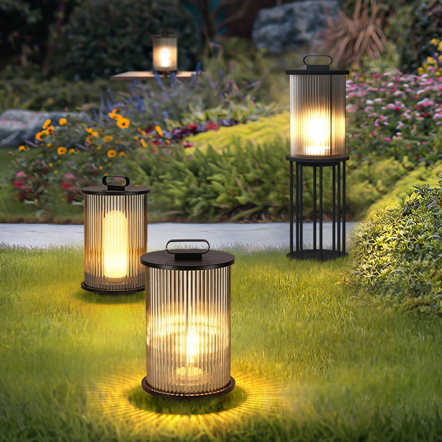 Nordic Column Outdoor Lantern