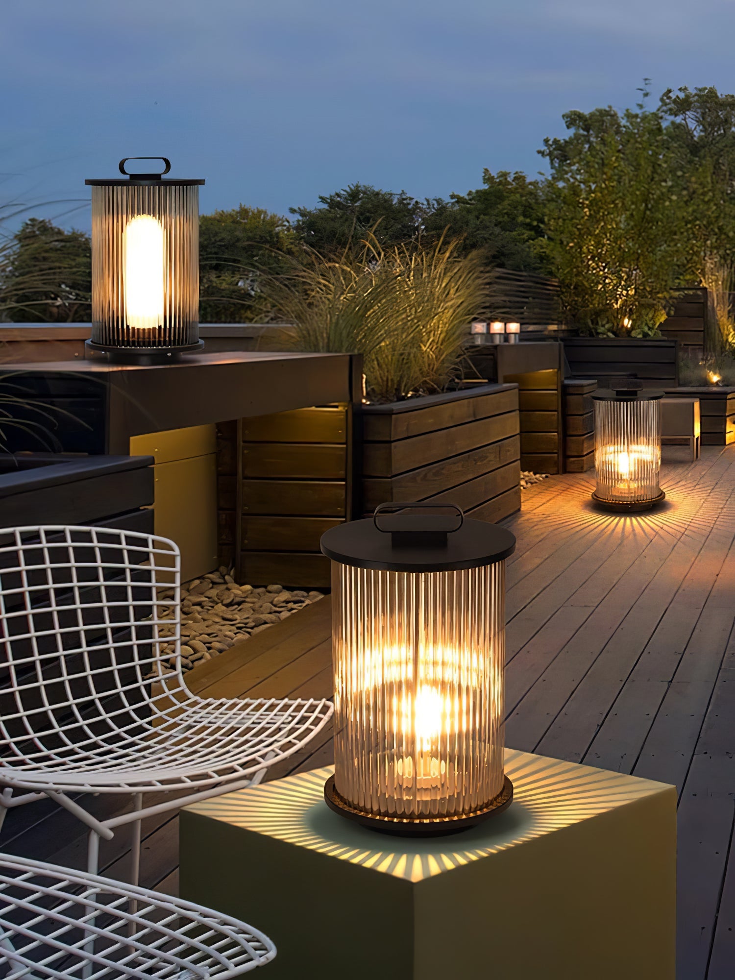 Nordic Column Outdoor Lantern