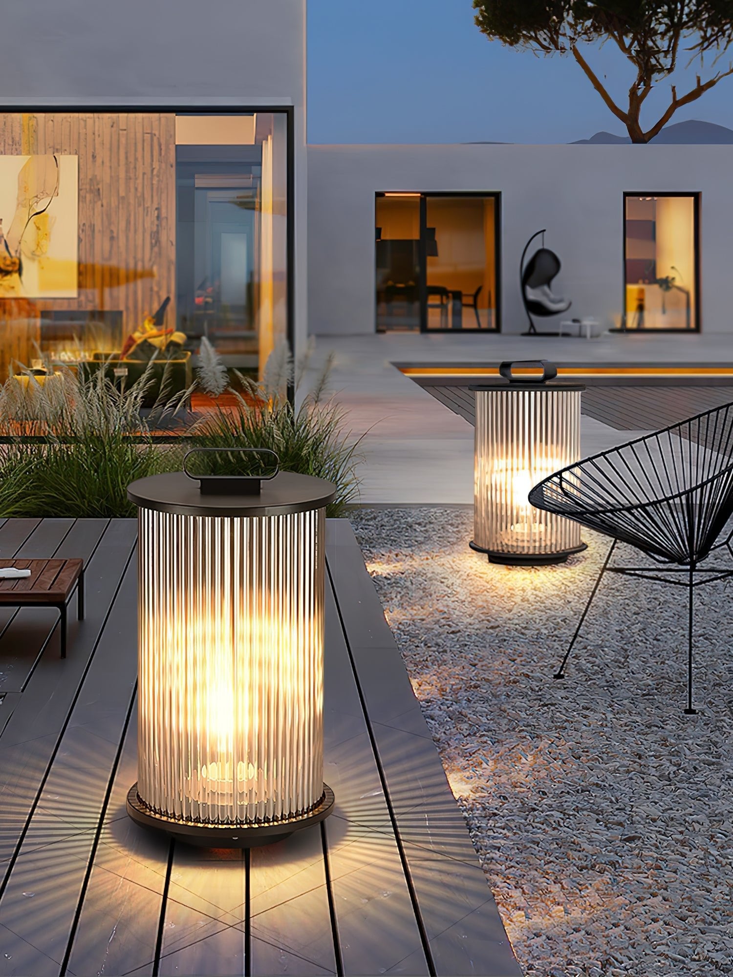Nordic Column Outdoor Lantern