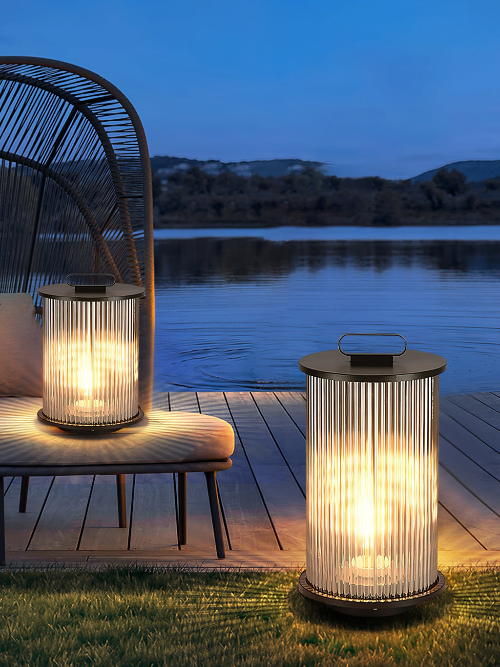 Fjord Orb Garden Lantern Light