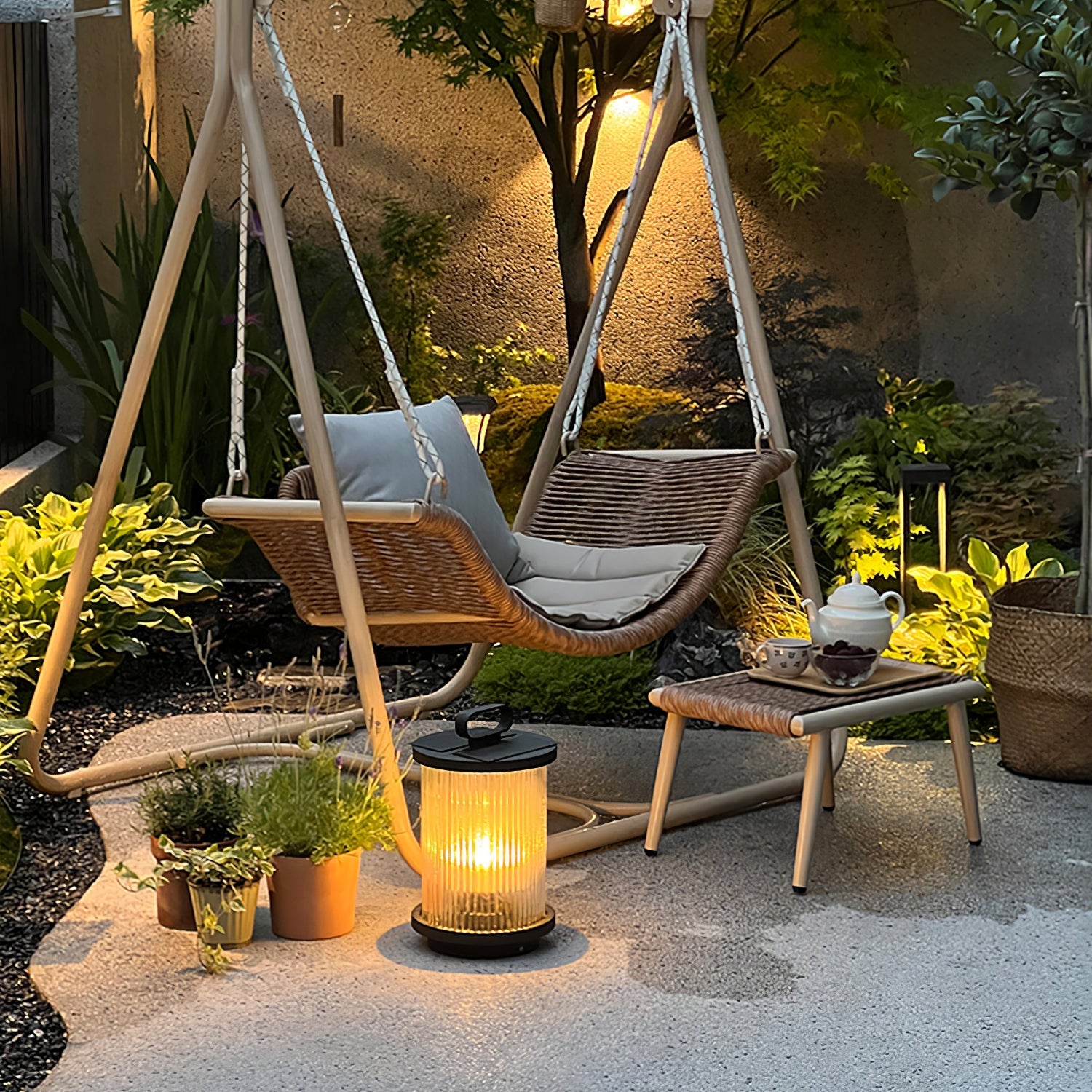 Fjord Orb Garden Lantern Light