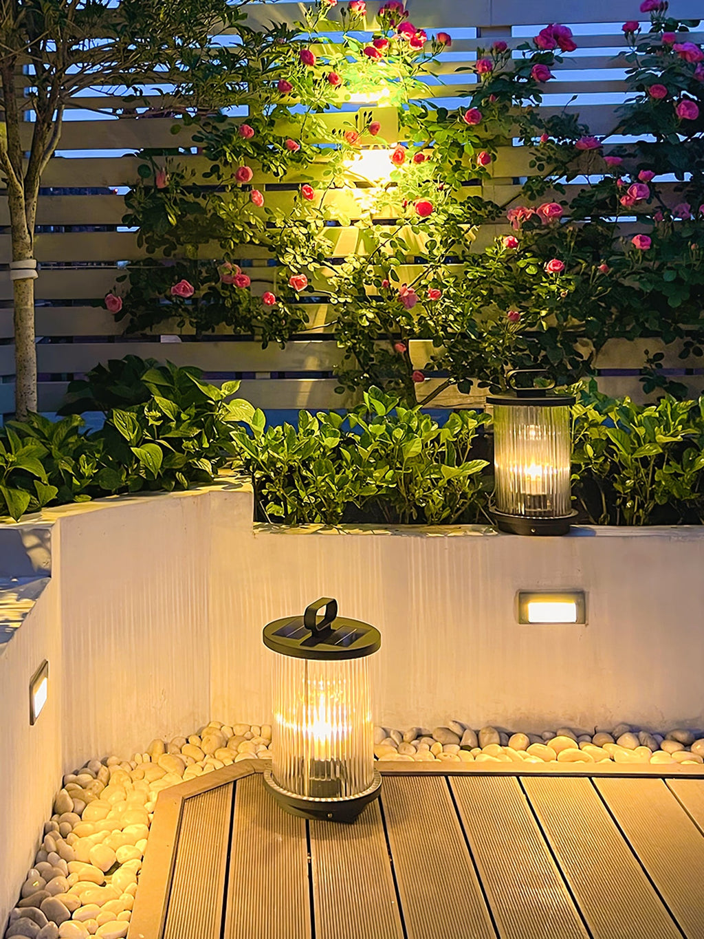 Fjord Orb Garden Lantern Light