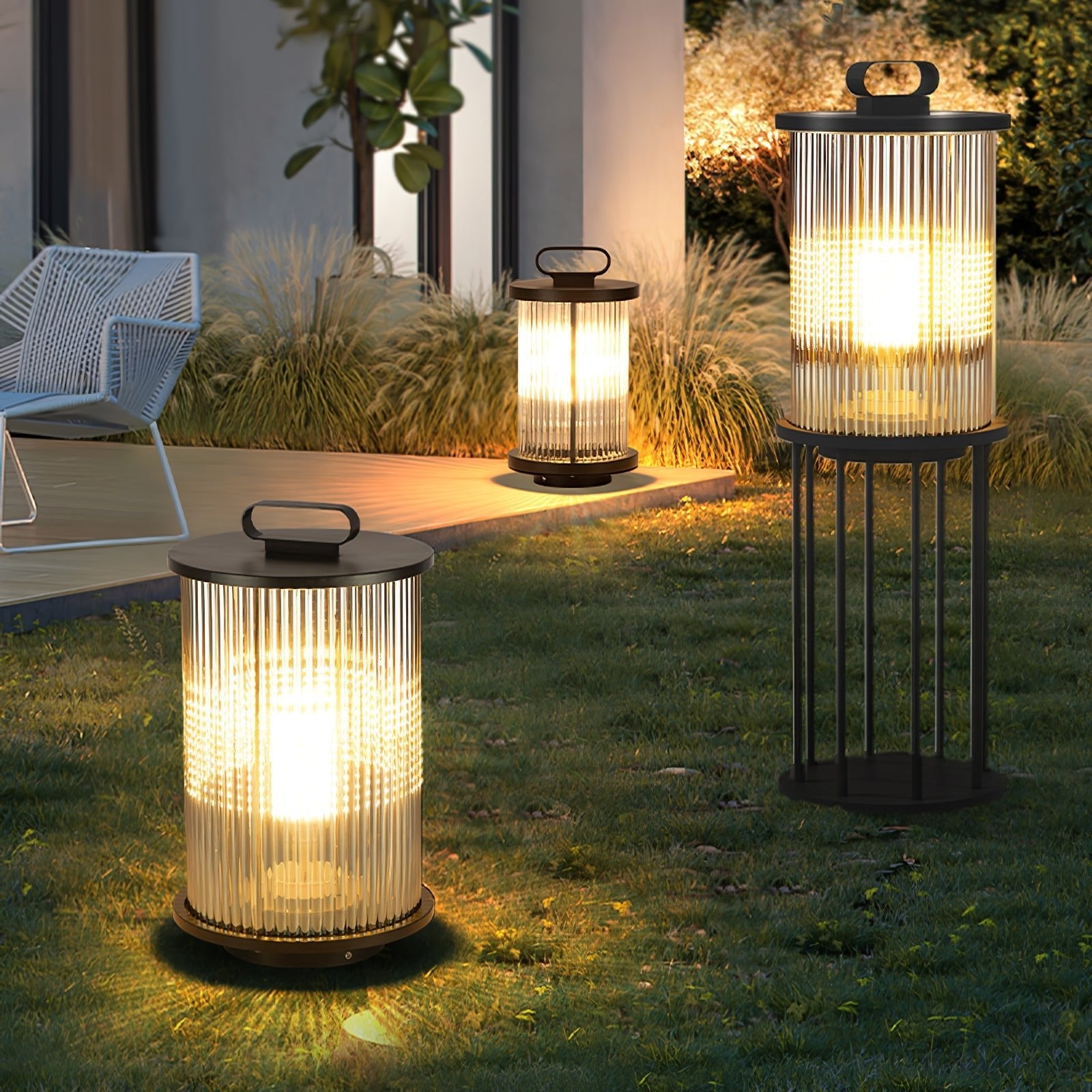Fjord Orb Garden Lantern Light