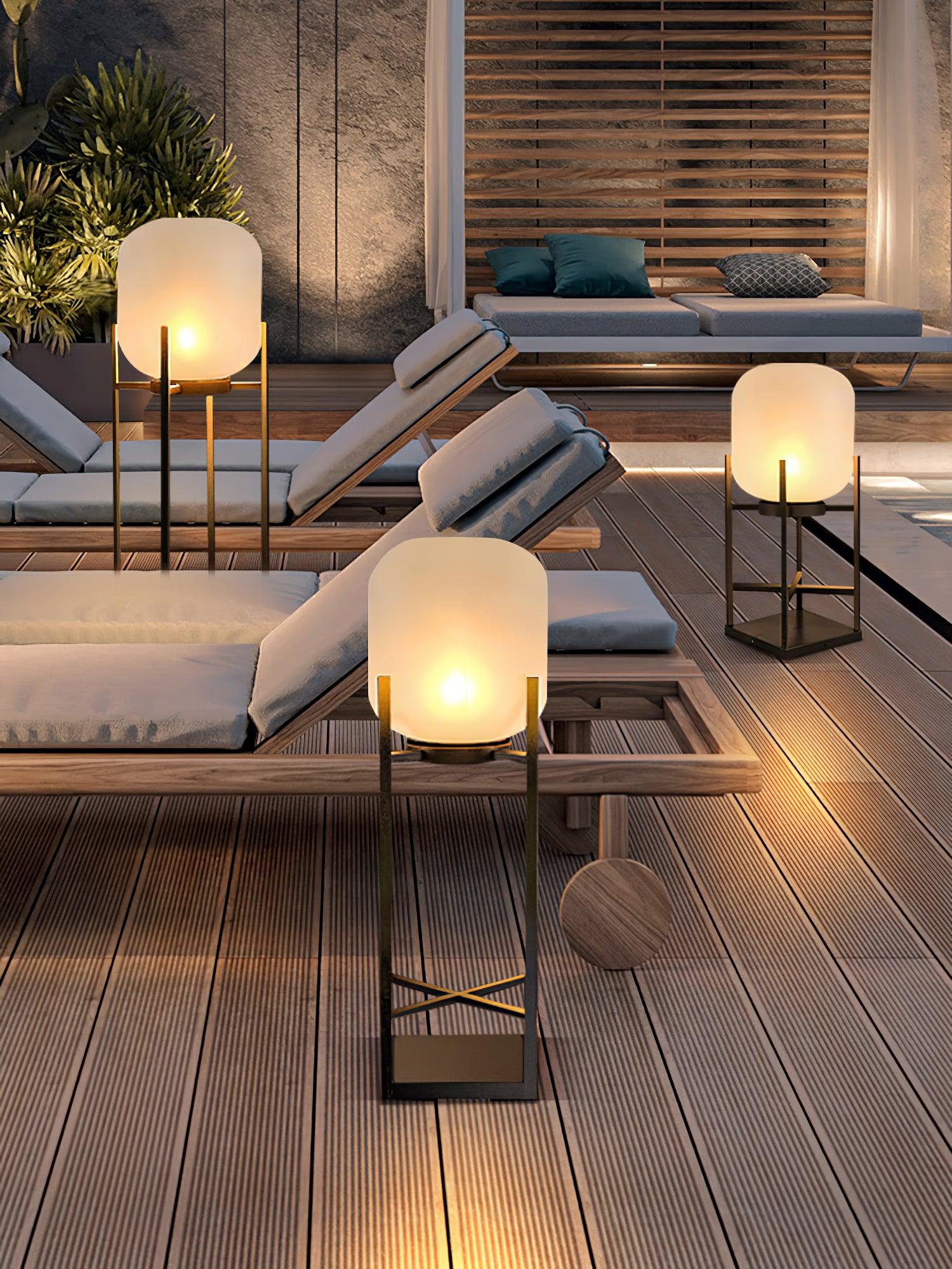 Ember Cylindrical Garden Outdoor Light