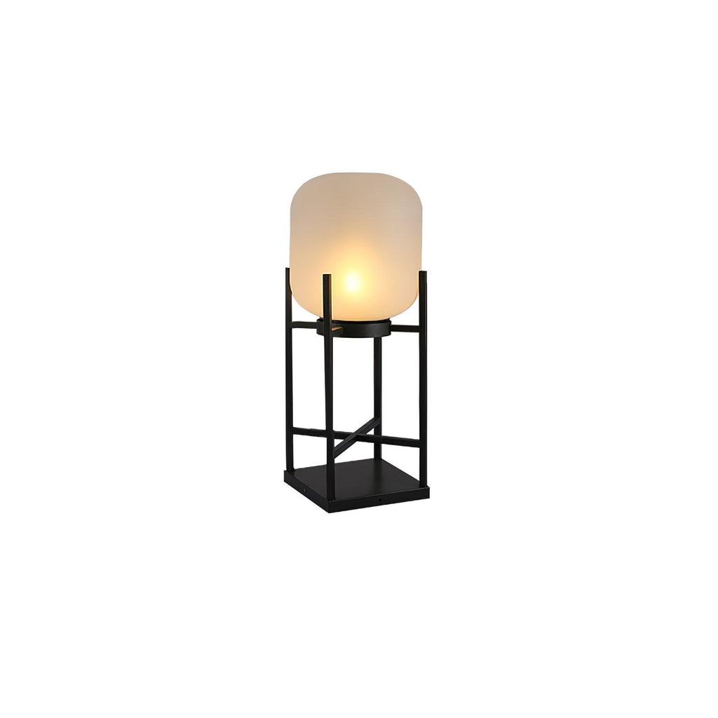 Ember Cylindrical Garden Solar Outdoor Light