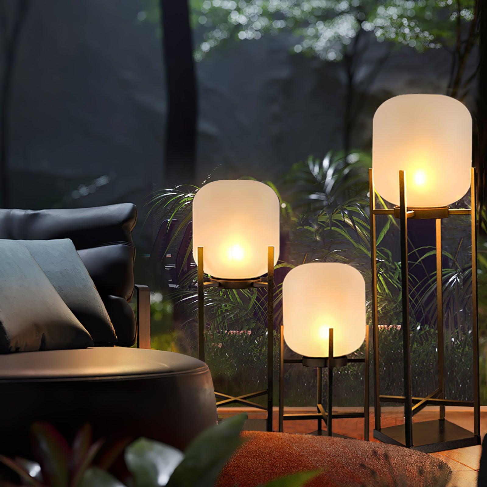 Ember Cylindrical Garden Outdoor Light