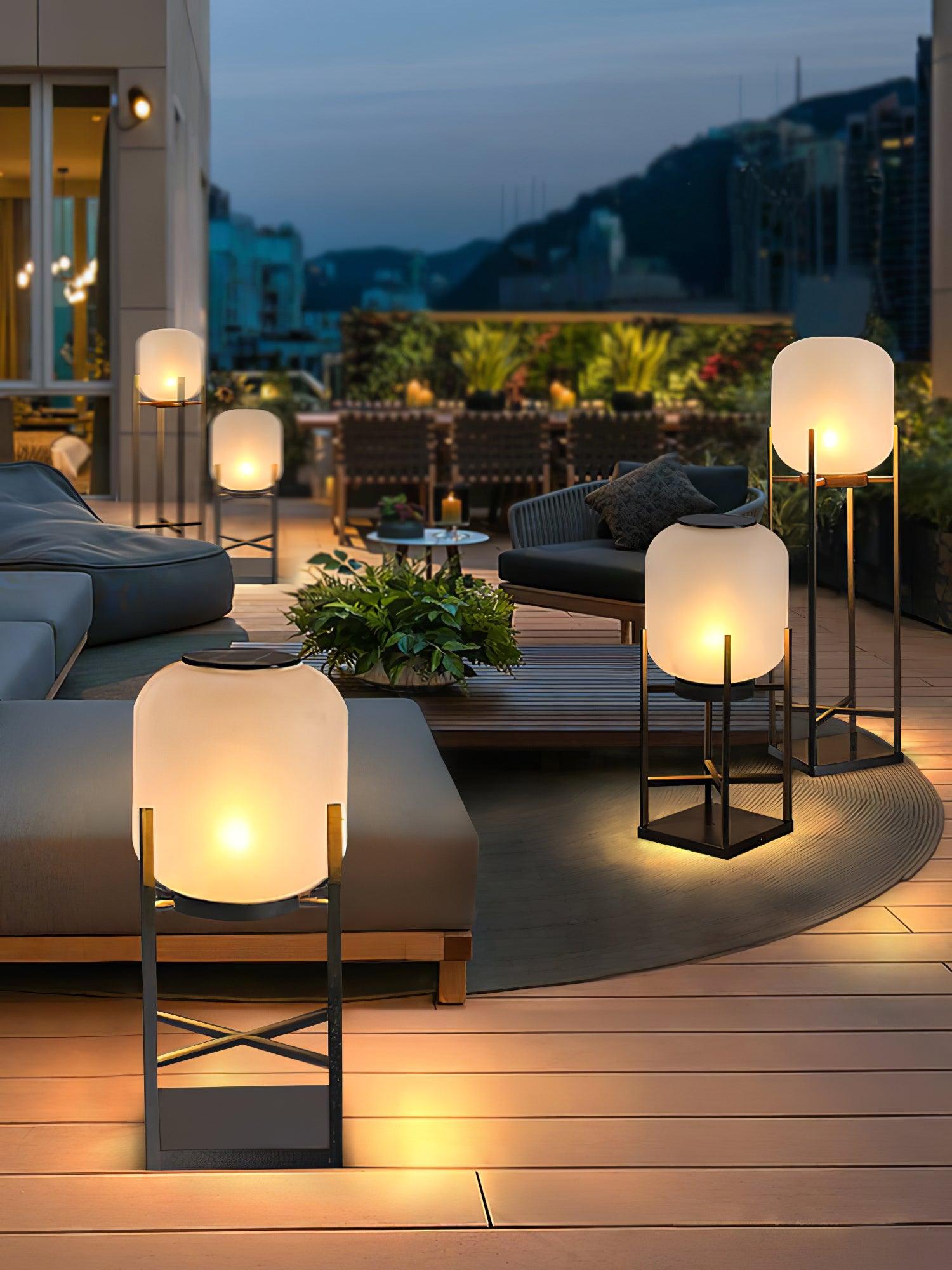 Ember Cylindrical Garden Outdoor Light
