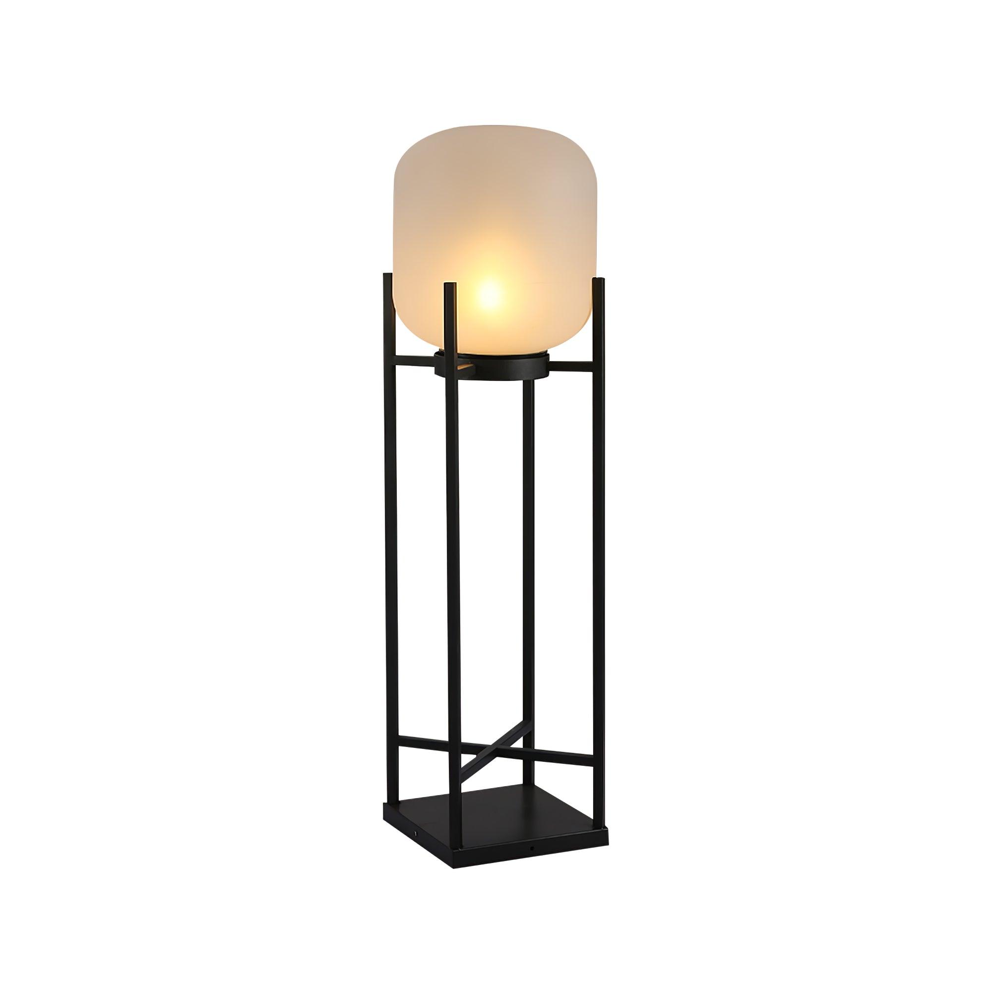 Ember Cylindrical Garden Solar Outdoor Light