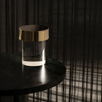 Vanta Glass Cylinder Table Lamp