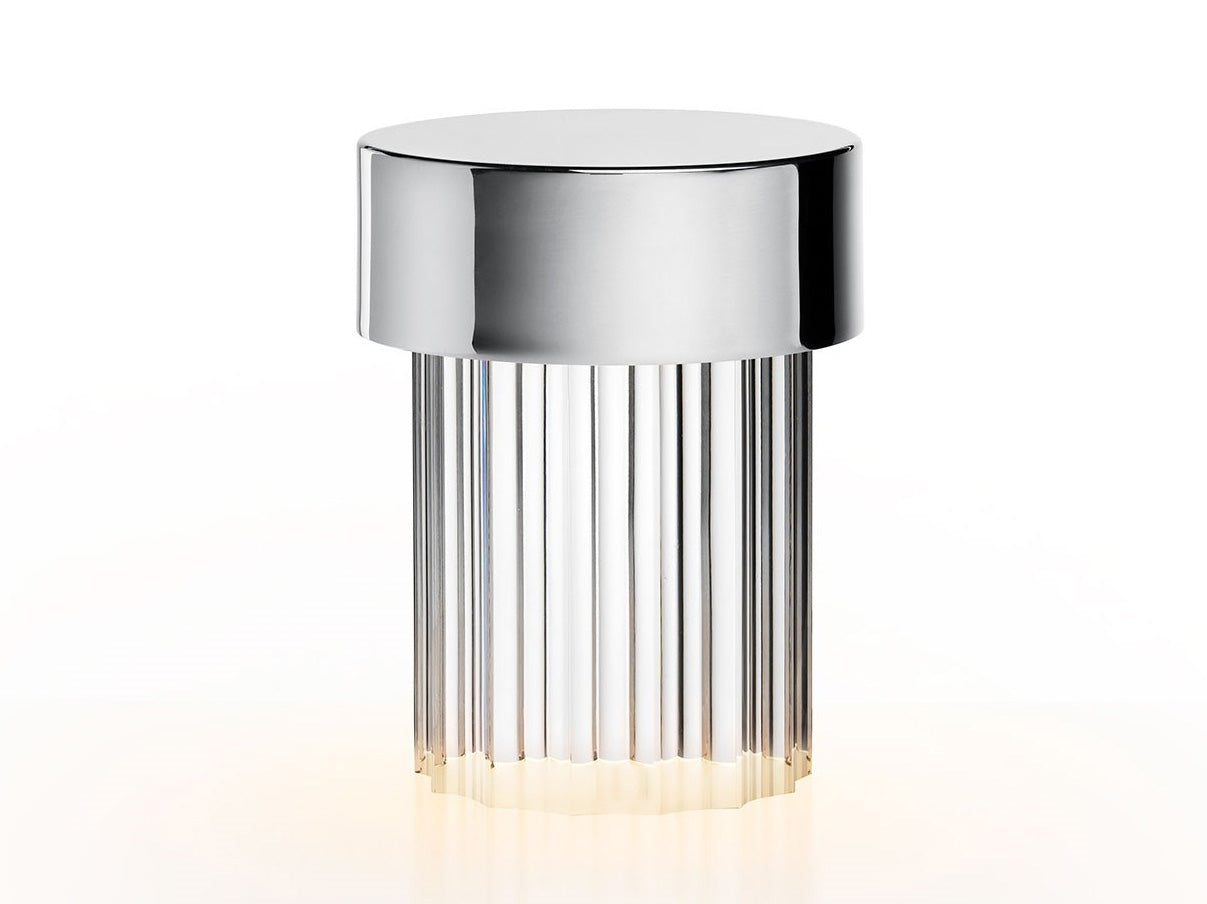 Vanta Glass Cylinder Table Lamp