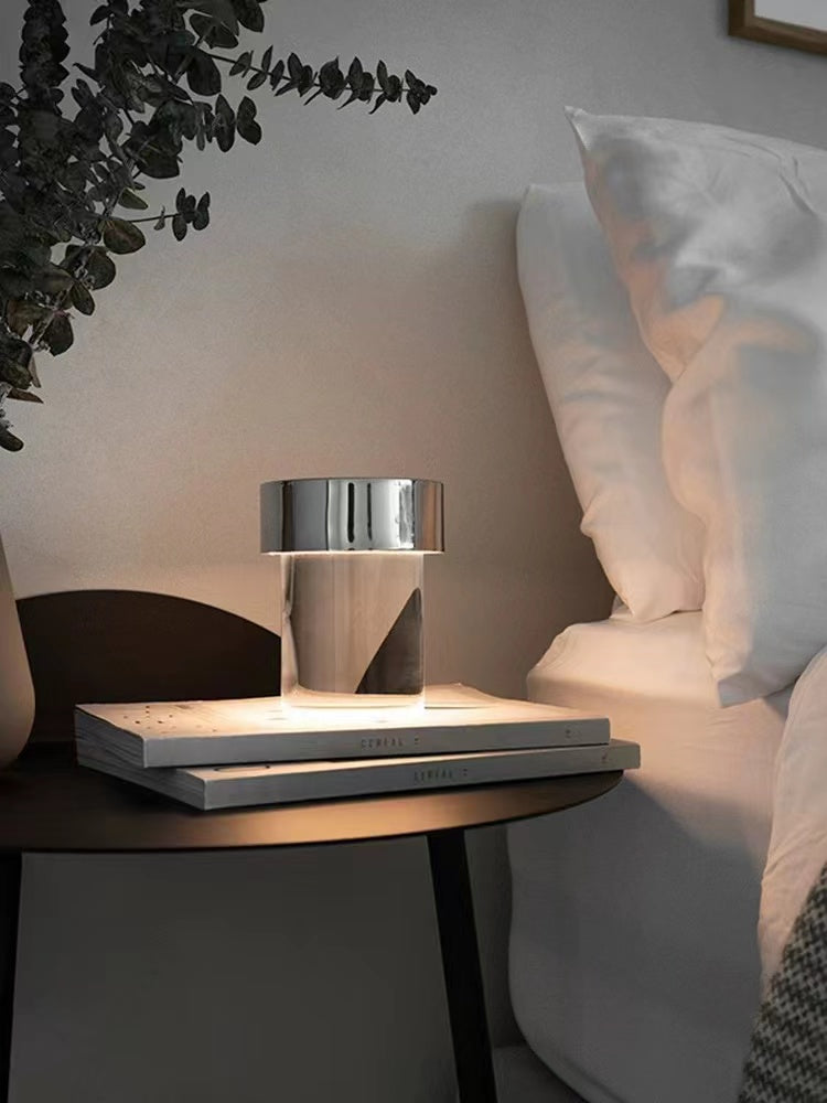 Vanta Glass Cylinder Table Lamp
