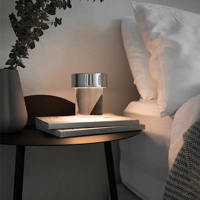 Vanta Glass Cylinder Table Lamp