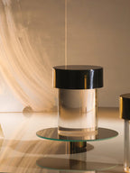 Vanta Glass Cylinder Table Lamp
