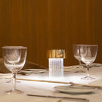 Vanta Glass Cylinder Table Lamp