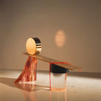 Vanta Glass Cylinder Table Lamp