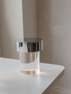 Vanta Glass Cylinder Table Lamp