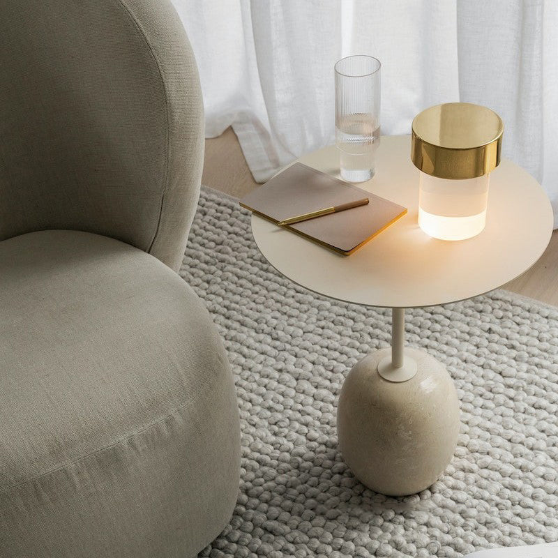 Vanta Glass Cylinder Table Lamp
