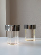 Vanta Glass Cylinder Table Lamp
