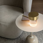 Vanta Glass Cylinder Table Lamp