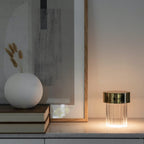 Vanta Glass Cylinder Table Lamp