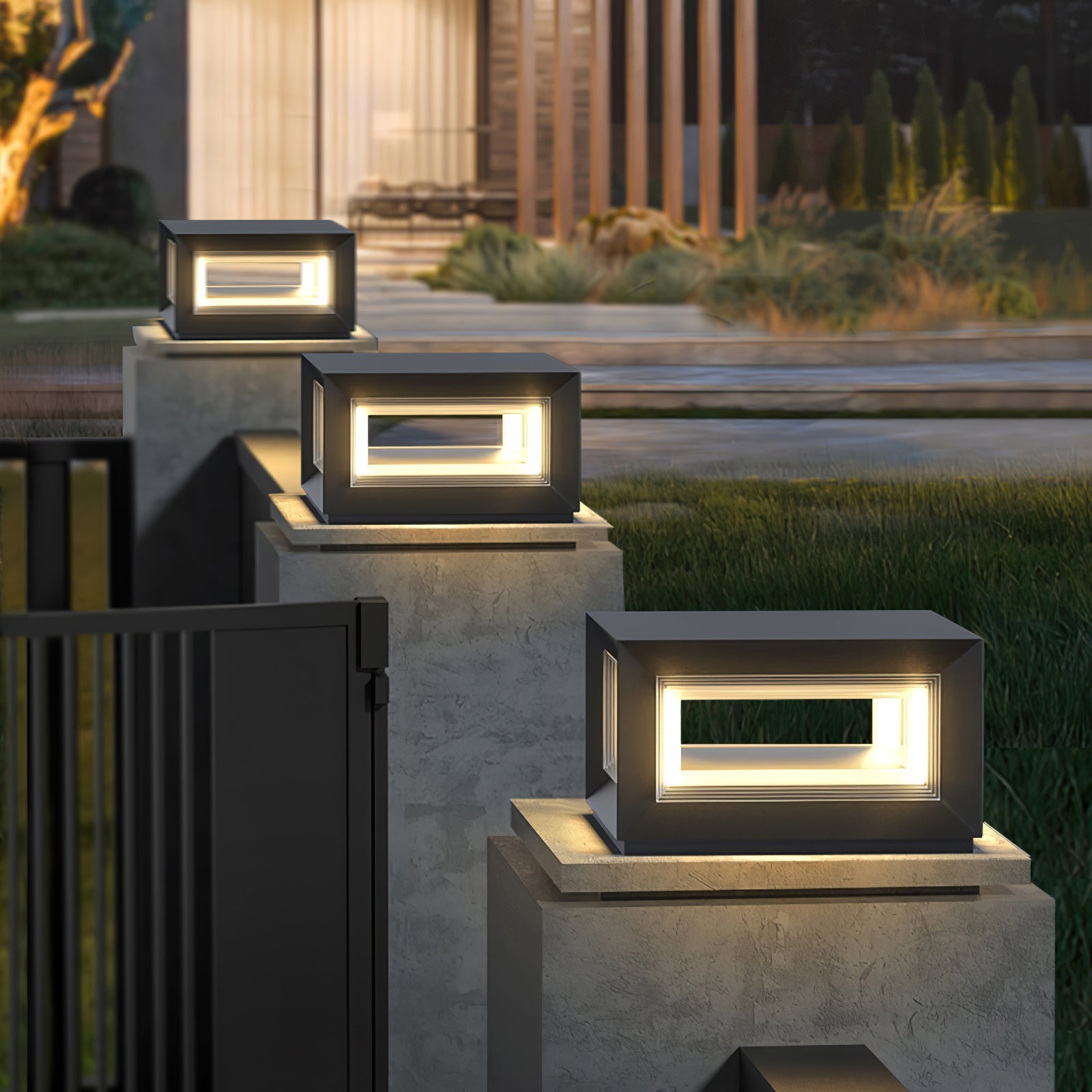 Meridian Cube Path Light