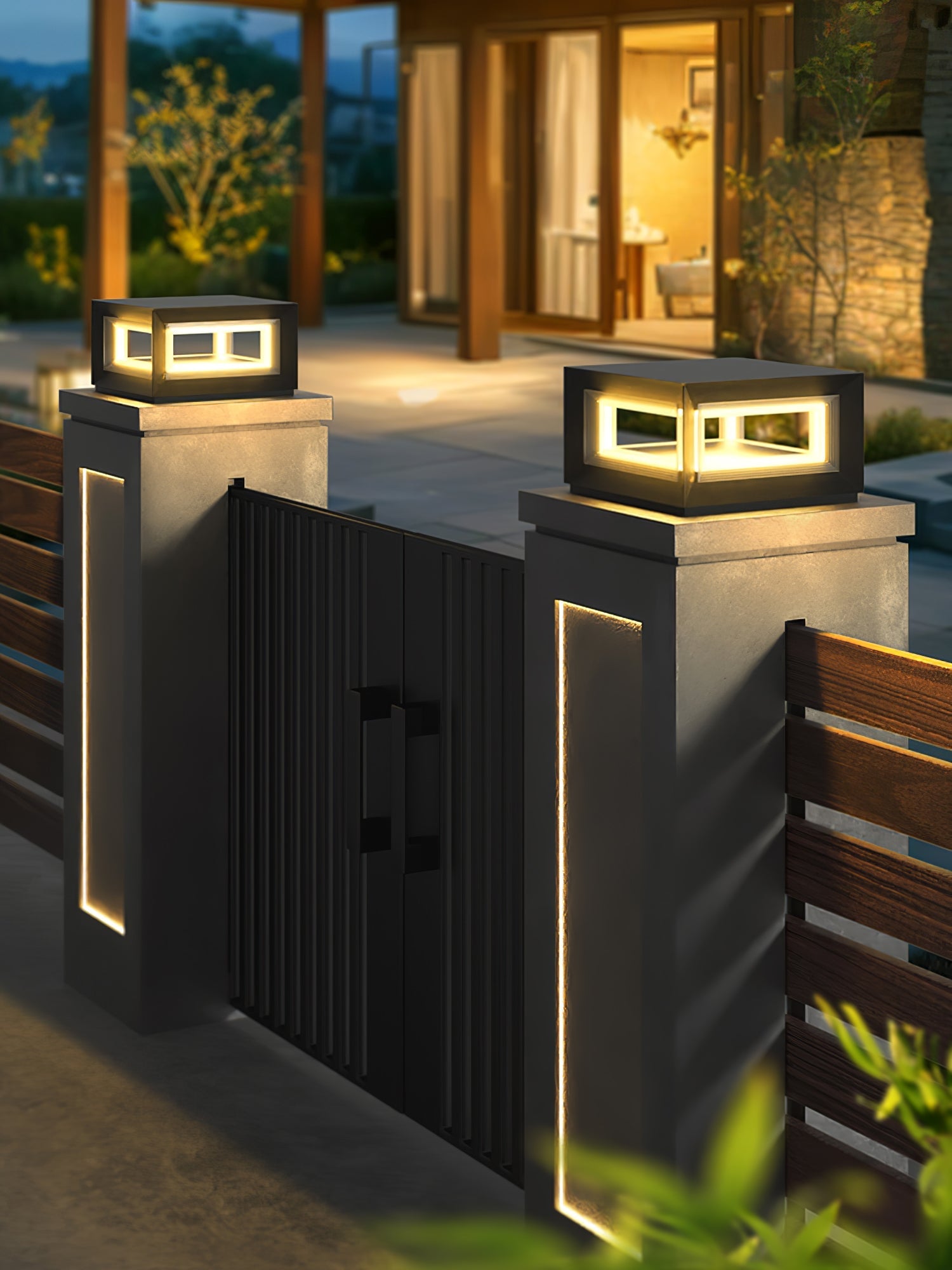 Meridian Cube Path Light