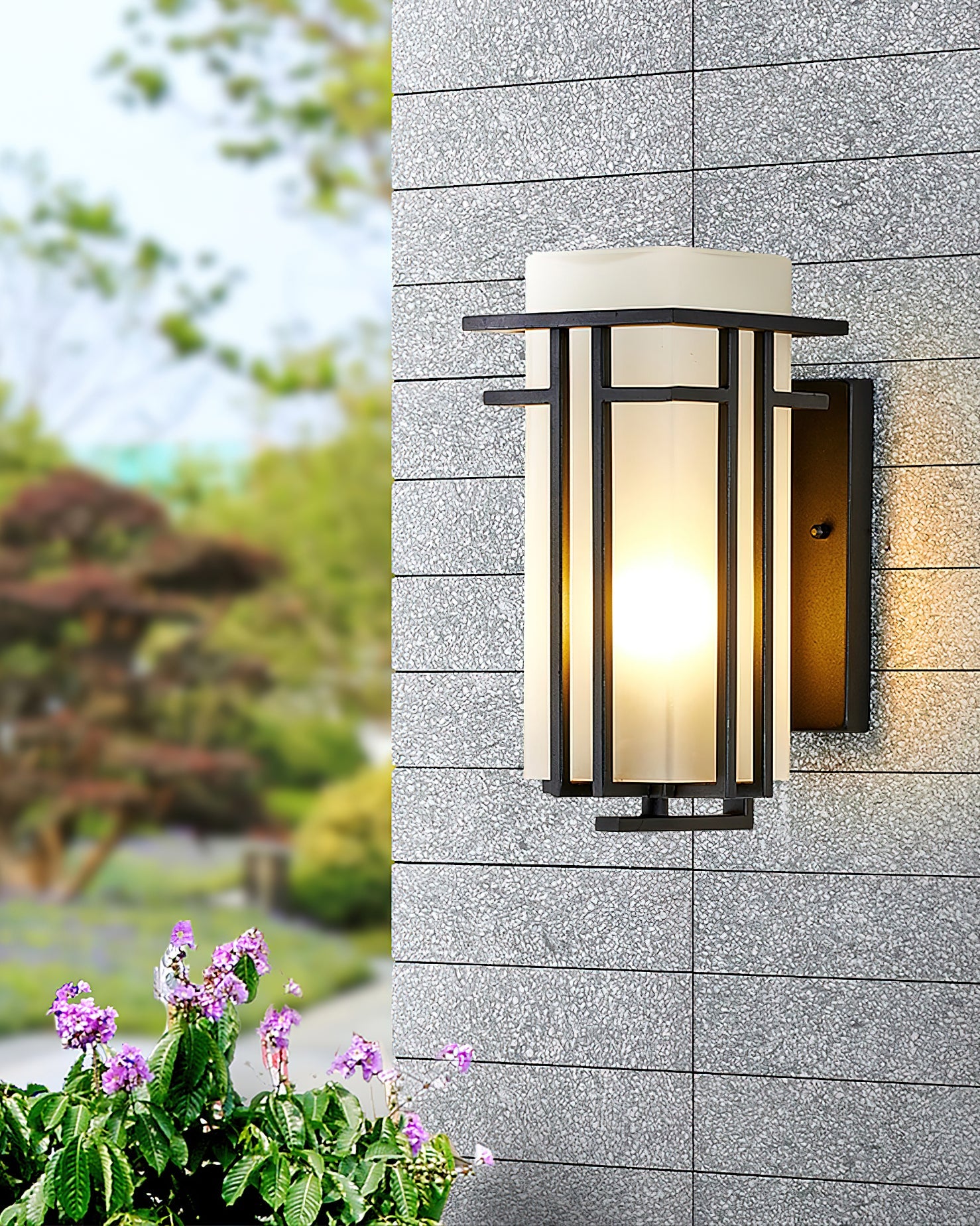 Linden Arc Outdoor Wall Light