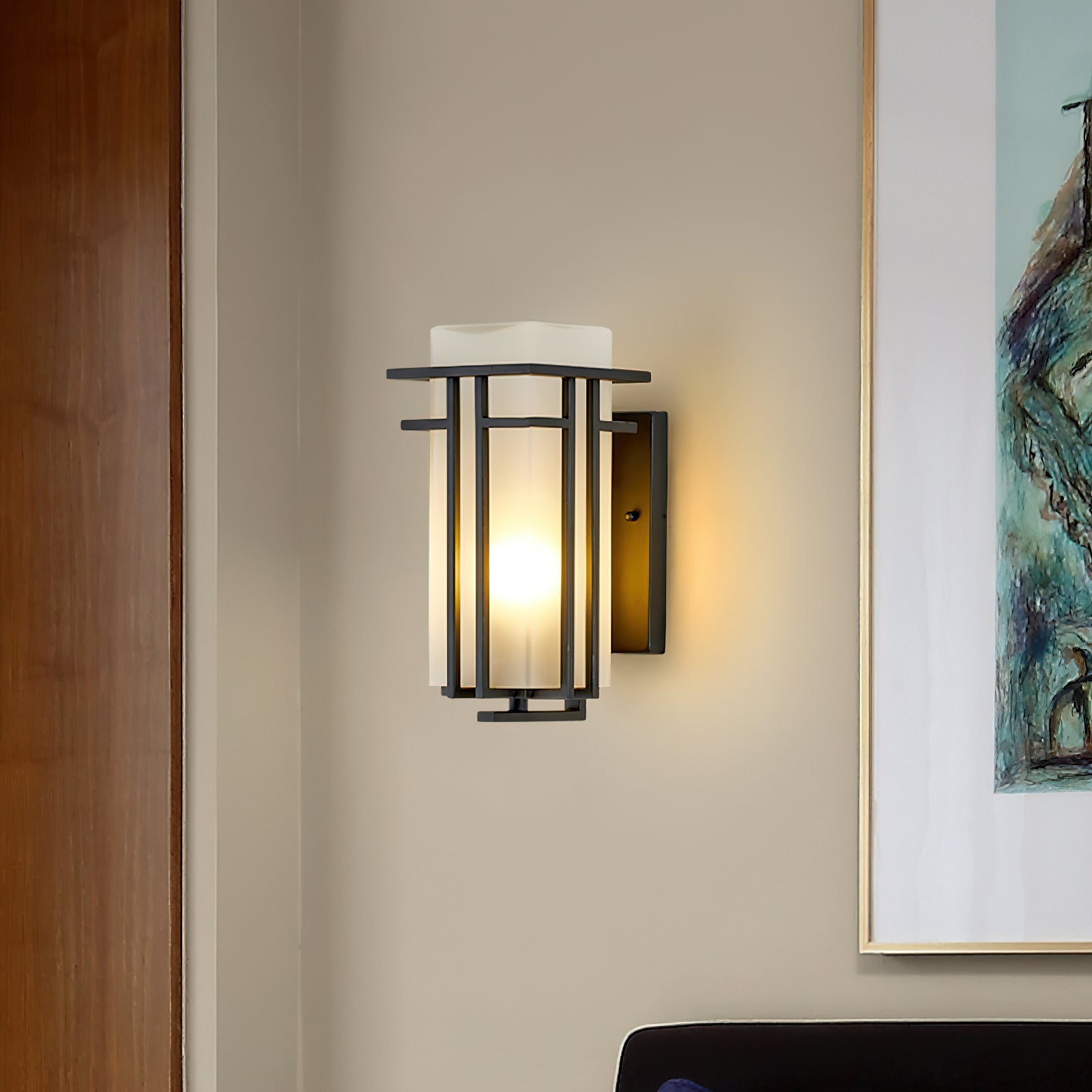 Linden Arc Outdoor Wall Light