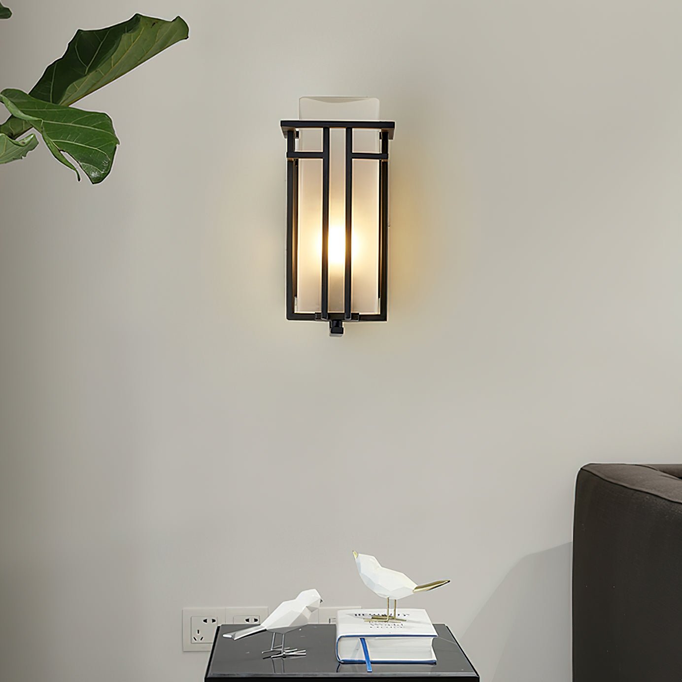 Linden Arc Outdoor Wall Light