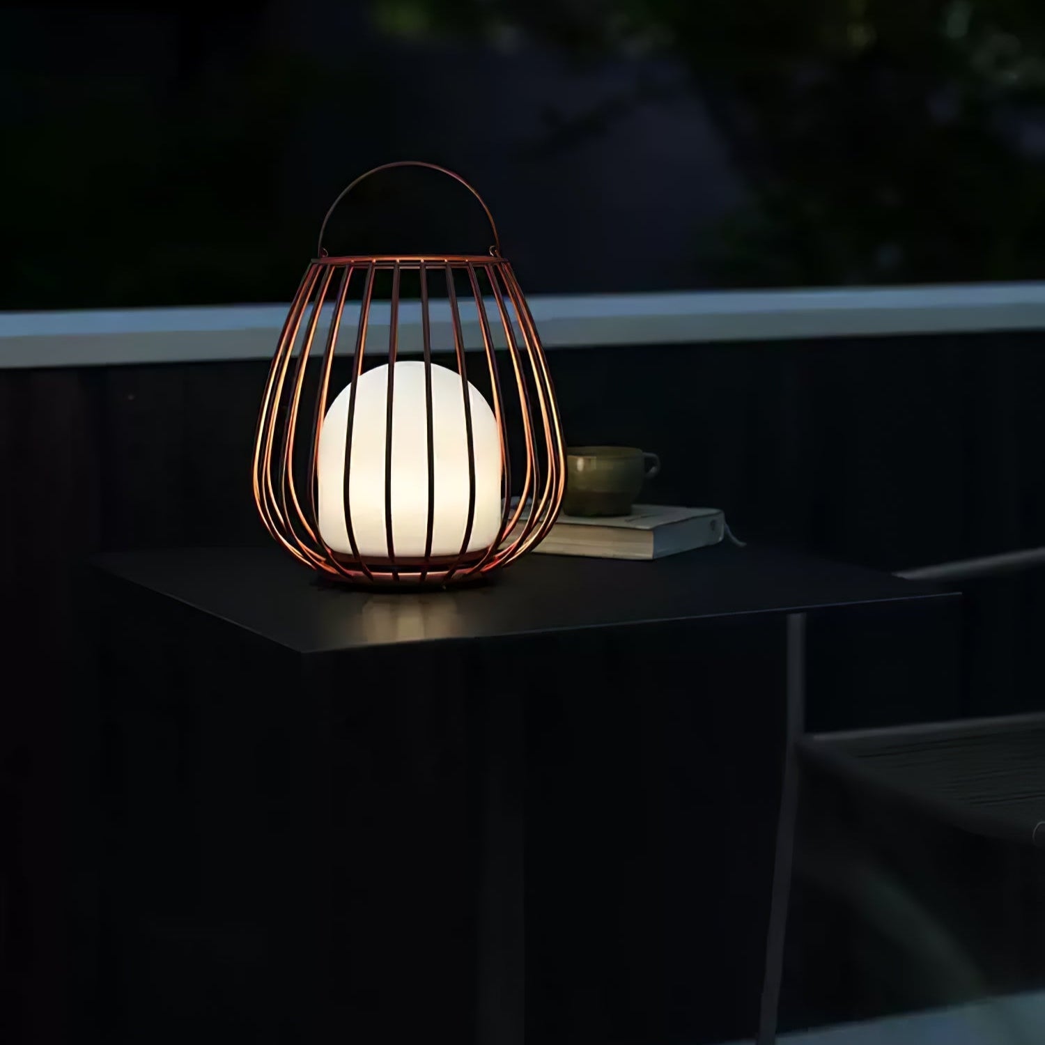 Liora Obsidian Portable Lantern