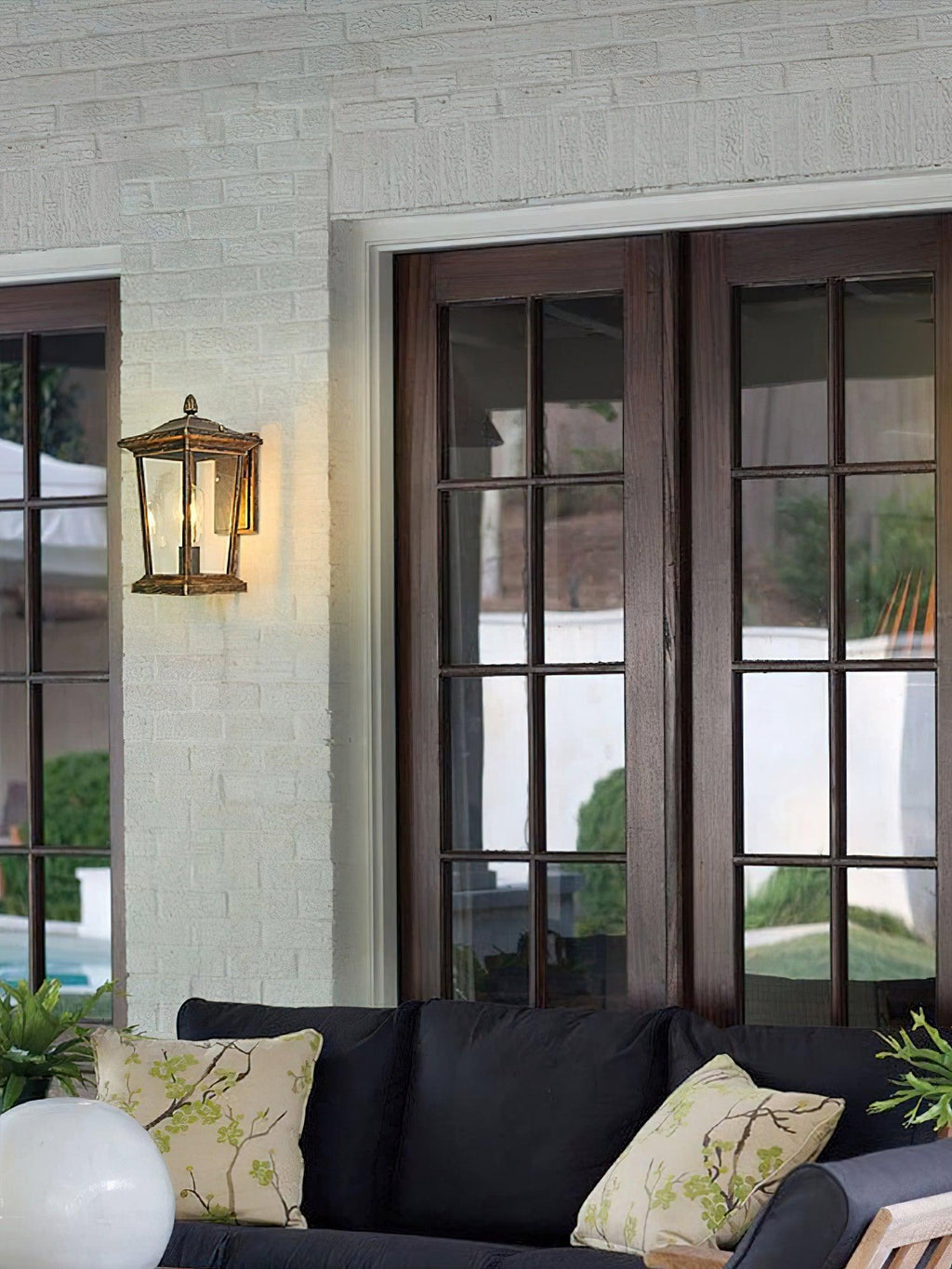 Lodge Cage Sculptural Wall Sconce