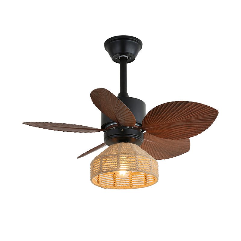 Loft Blade Designer Cage Ceiling Fan Light
