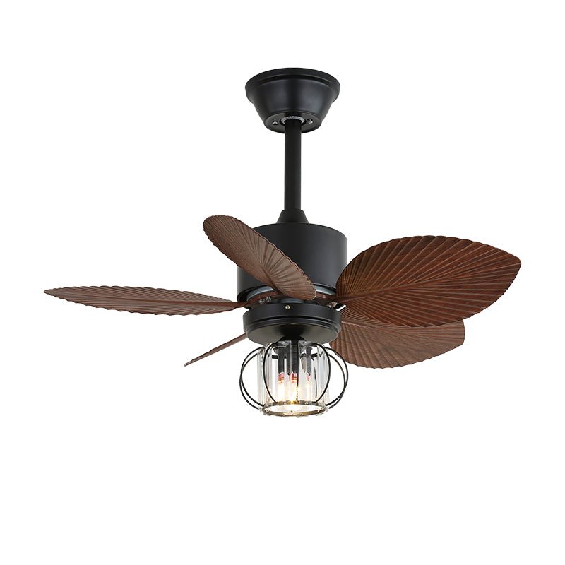 Loft Blade Designer Cage Ceiling Fan Light