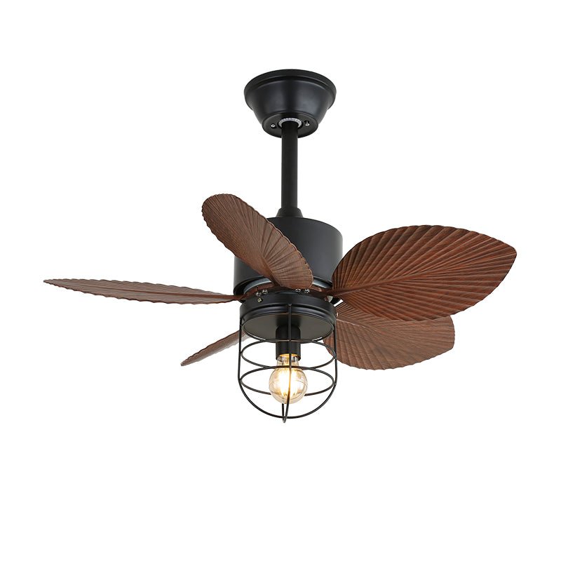 Loft Blade Designer Cage Ceiling Fan Light