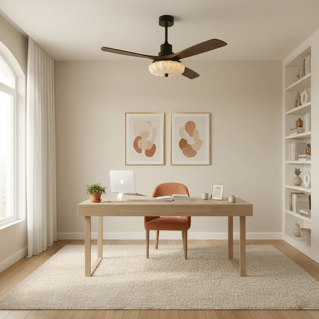 Lotus Bloom Ceiling Fan Light