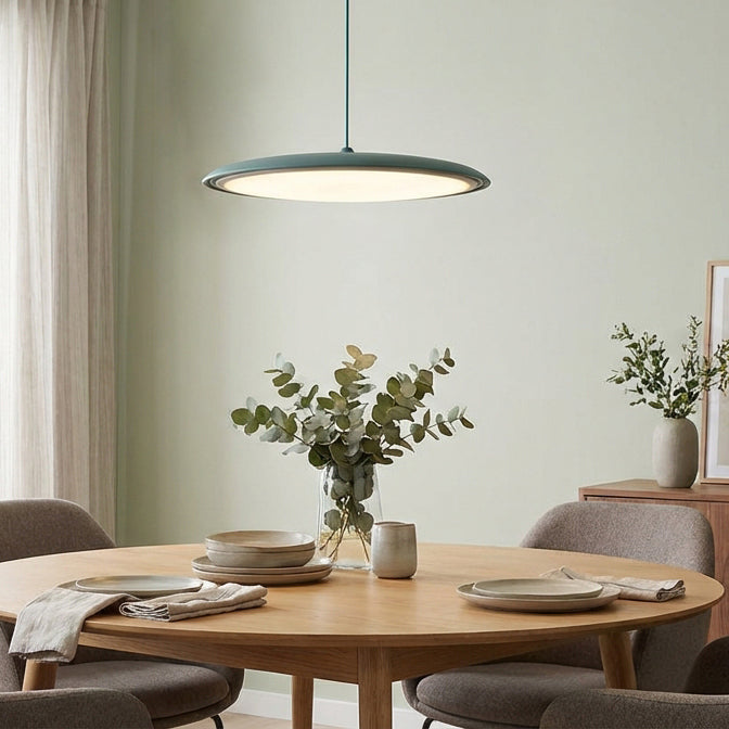 Macaron Disc LED Pendant Light